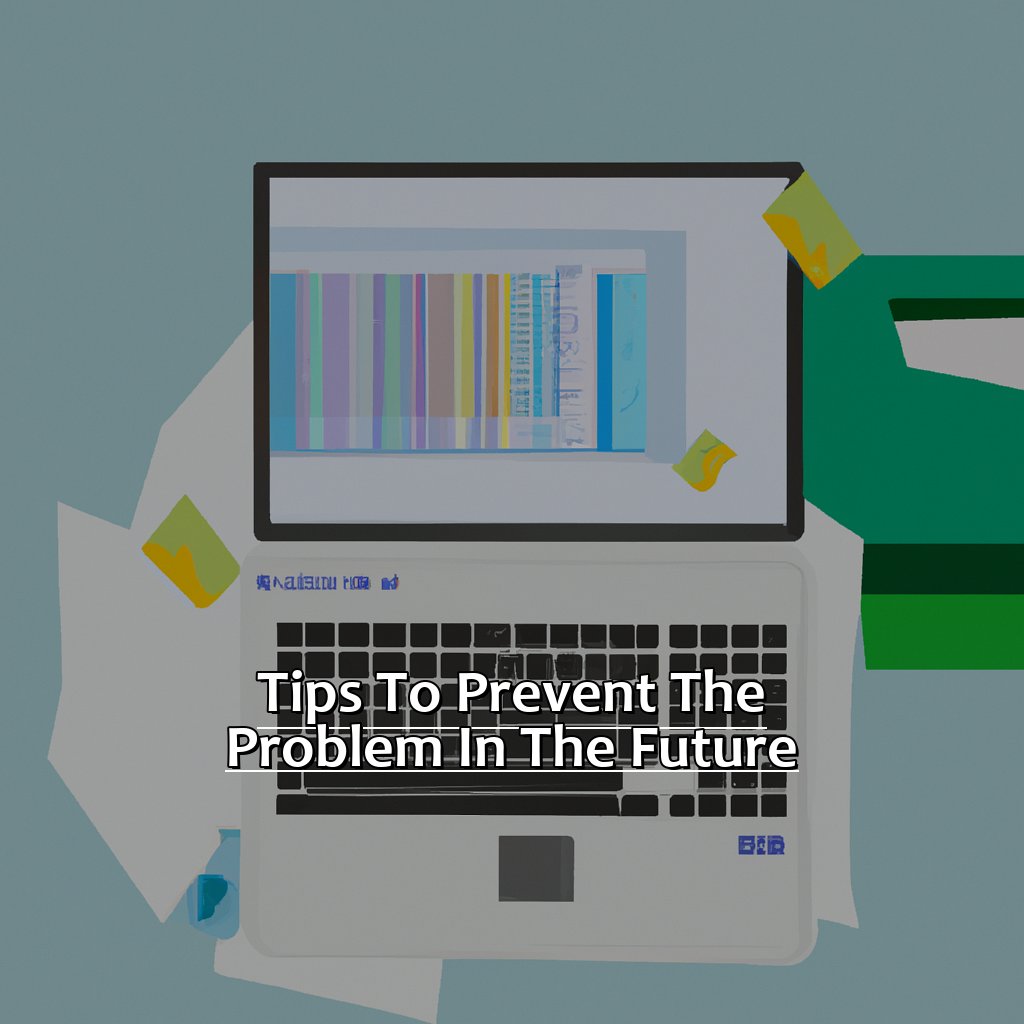 Tips to prevent the problem in the future-Printout Doesn