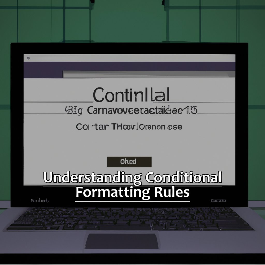 Understanding Conditional Formatting Rules-Protecting Your Conditional Formatting Rules in Excel, 
