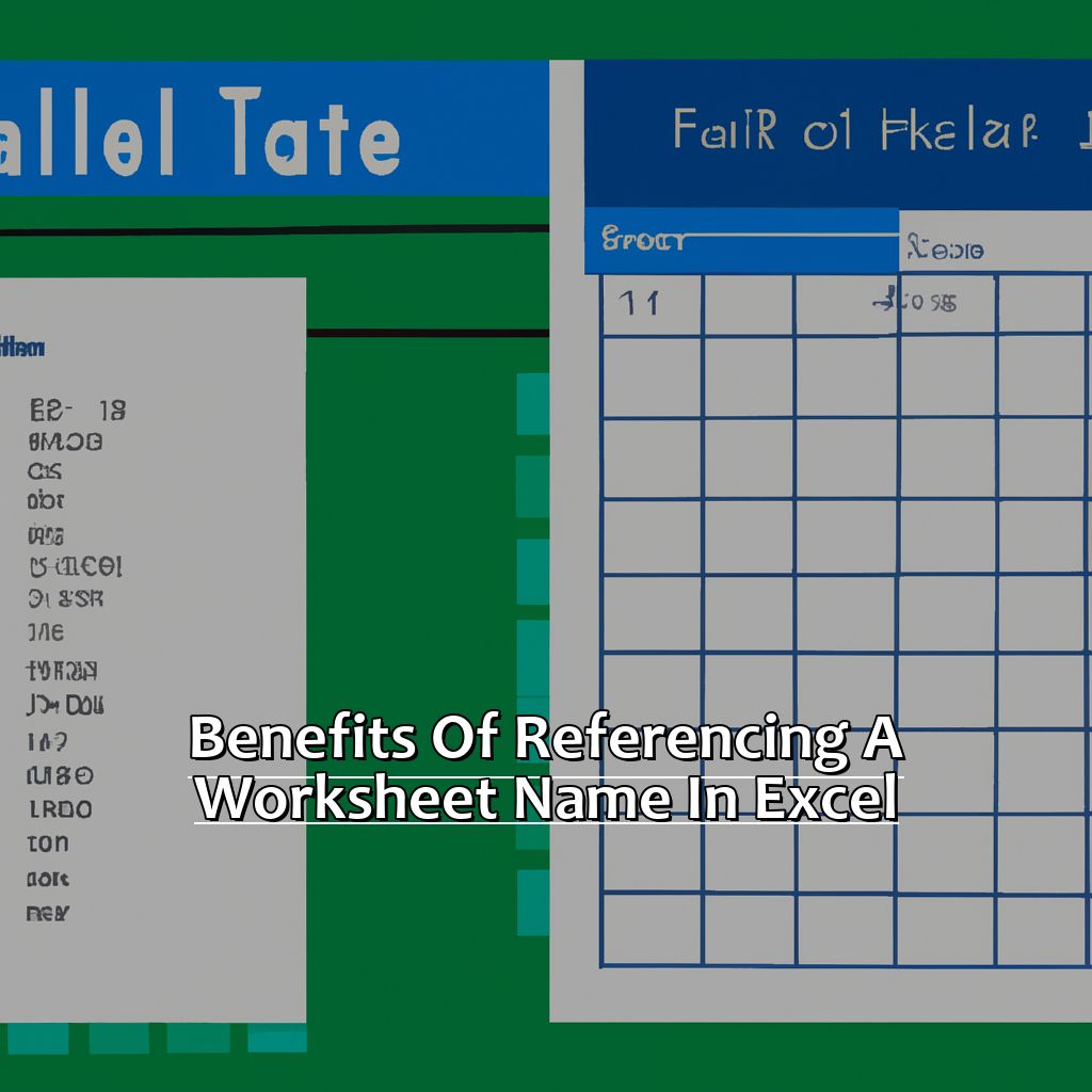 Benefits of Referencing a Worksheet Name in Excel-Referencing a Worksheet Name in Excel, 