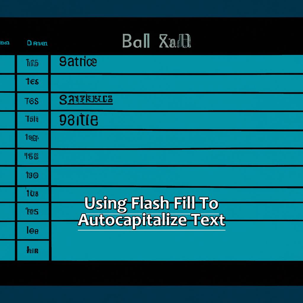 Using Flash Fill to Auto-Capitalize Text-Shortcuts to Quickly Capitalize All Letters in Excel, 