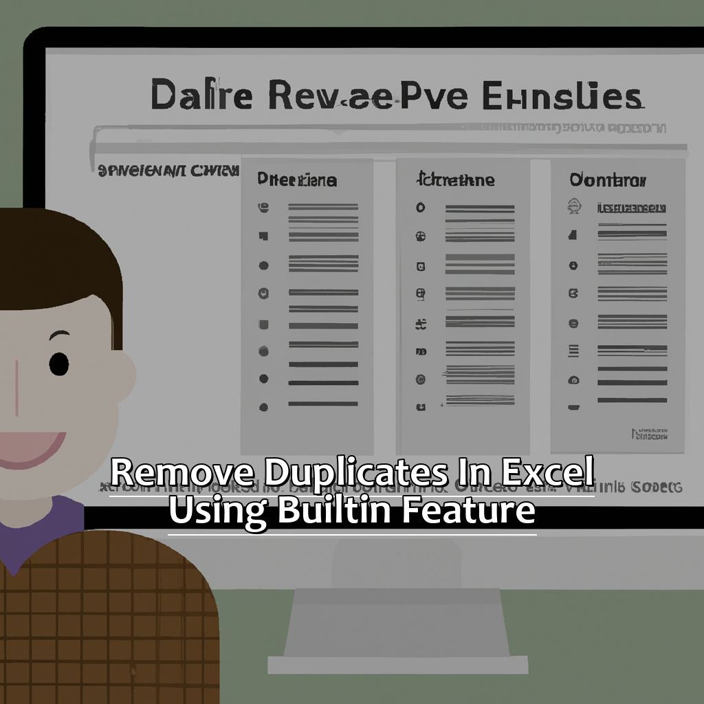 Remove duplicates in Excel using built-in feature-The Best Shortcut to Remove Duplicates in Excel, 