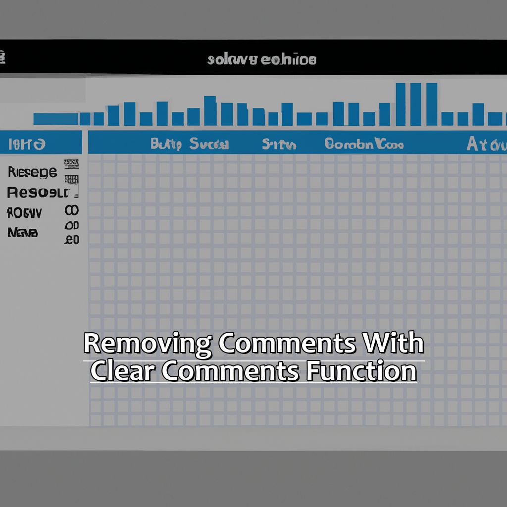 Removing Comments with Clear Comments Function-The Quickest Way to Clear the Contents of a Cell in Excel, 