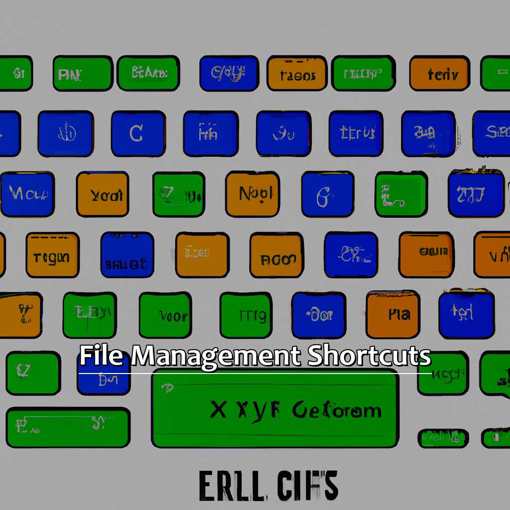 File Management Shortcuts-The Top 100 Excel Shortcuts You Need to Know, 