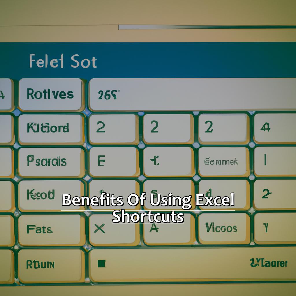 Benefits of Using Excel Shortcuts-The Top 5 Excel Shortcuts You Need to Know, 