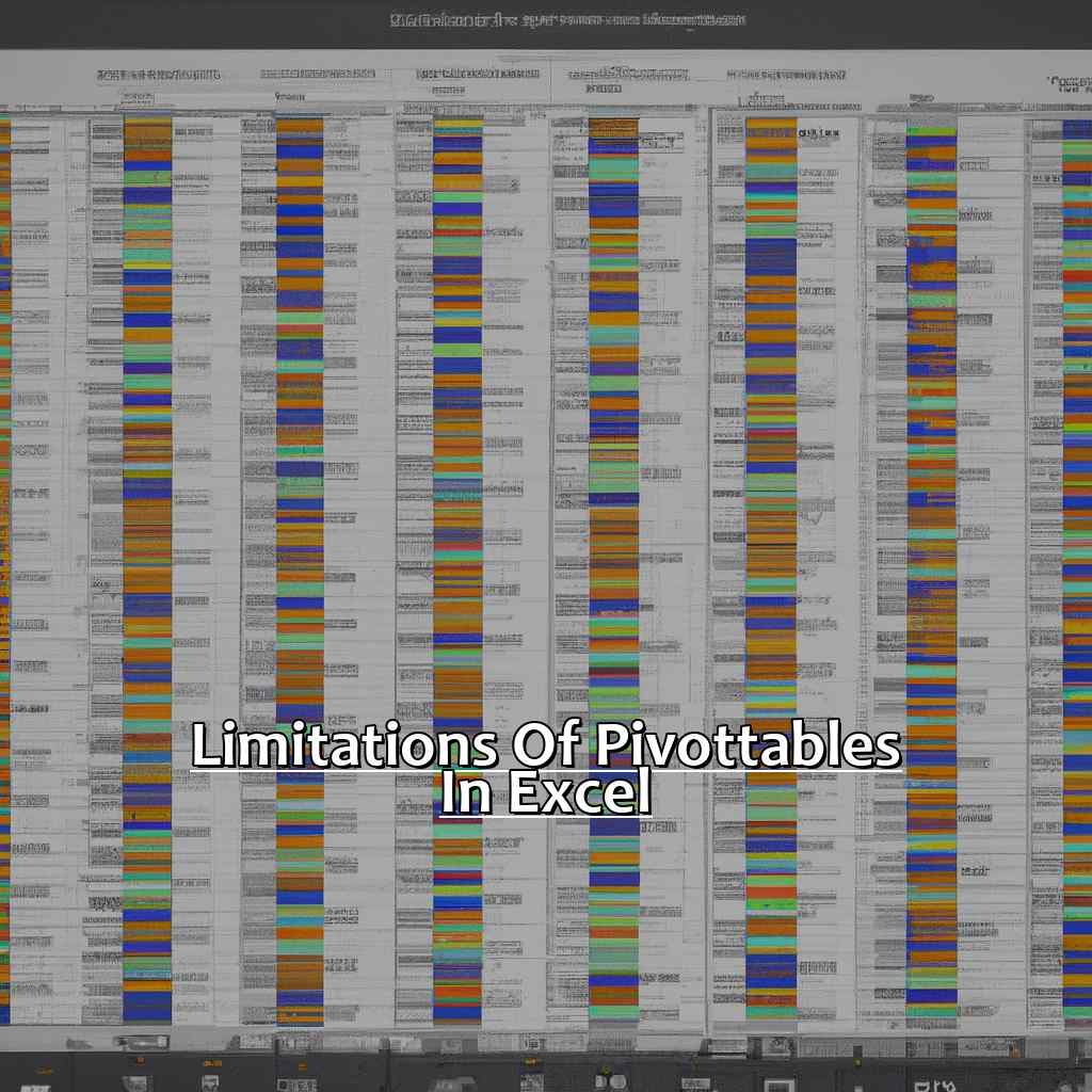 Limitations of PivotTables in Excel-Too Many Rows or Columns in a PivotTable in Excel, 