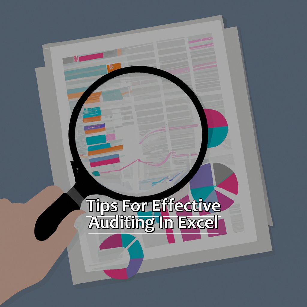 Tips for effective auditing in Excel.-Understanding Auditing in Excel, 