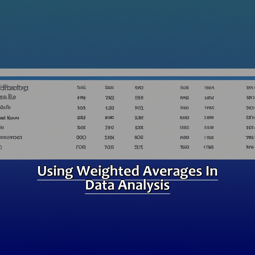 Using Weighted Averages in Data Analysis-Weighted Averages in a PivotTable in Excel, 